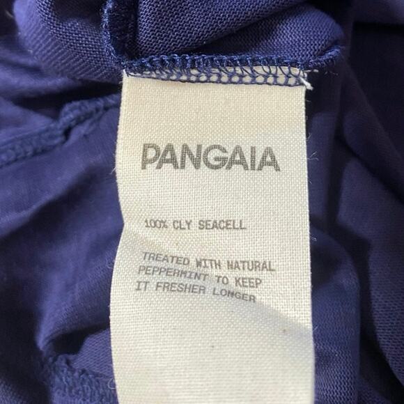 Pangaia Maxi Dress Blue Natural Organic Seacell Womens Size XXS Eco friendly - Picture 10 of 10